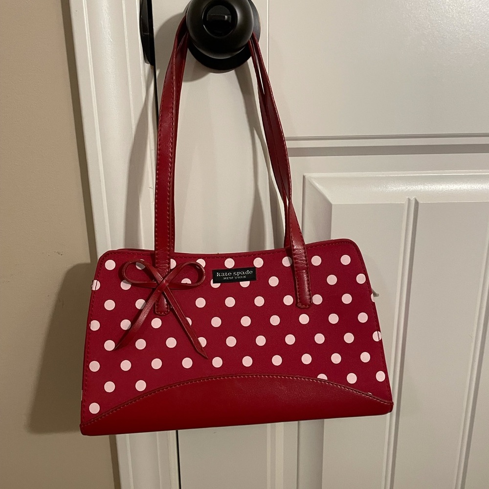 Vintage Red Polka Dot Kaye Spade Purse